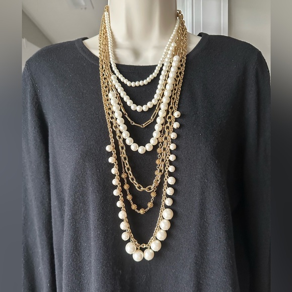 Ann Taylor Jewelry - Ann Taylor Multi Layered Necklace